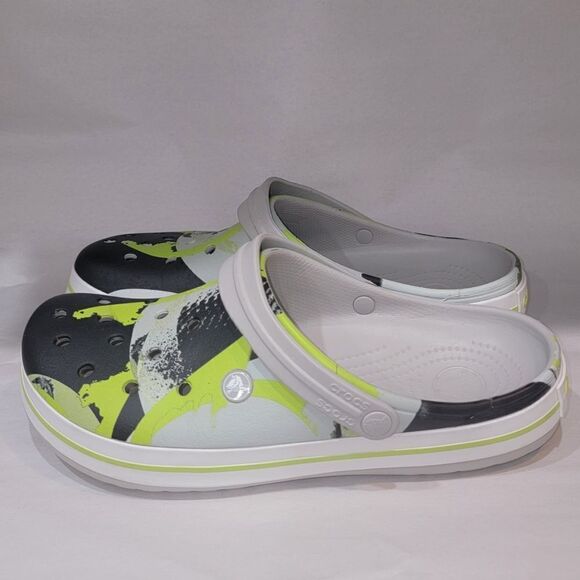 Crocs Crocband OmbreBlock Rubber Slip-on Clog Shoes Men's Size 11 - Picture 7 of 15